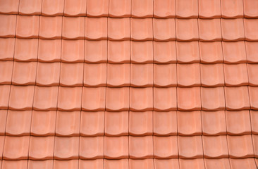 New roof tiles texture