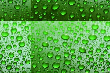 Water drops background