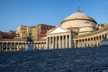 Sunrise on Plebiscito square