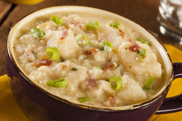 Homemade Creamy Potato Soup