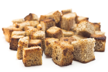 toasted bread croutons