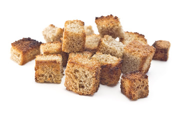 toasted bread croutons