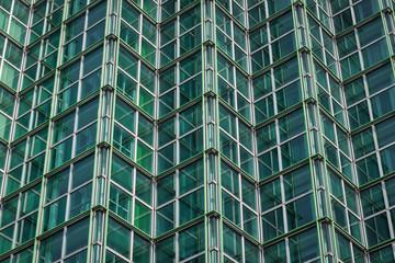 Fototapeta premium Architectural detail of a modern building