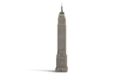 Empire State building, New York - obrazy, fototapety, plakaty