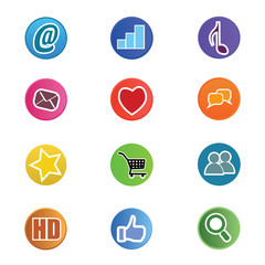 social media icons