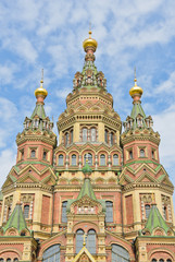 St. Peter and Paul Cathedral in Peterhof, St. Petersburg, Russia