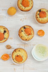 apricot muffins.