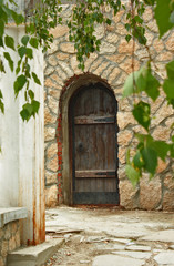 Fototapeta na wymiar The old door