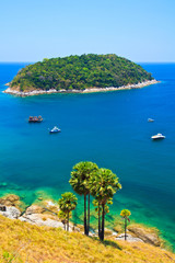 View at Phuket island in the south of Thailand