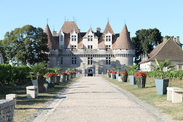 Fototapeta na wymiar Chateau de Monbazillac