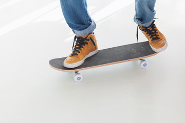 Fototapeta na wymiar Skater on his board