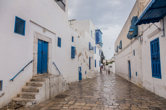 view of Sidi Bou Said in Tunisia