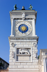 Clock Tower in Udine