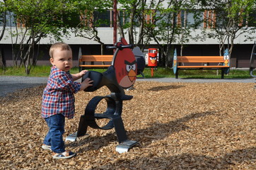 ребенок в парке