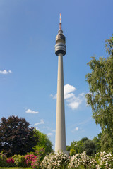Fernsehturm in Dortmund - obrazy, fototapety, plakaty