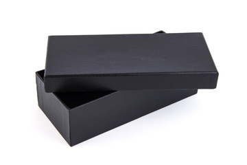 Black paper box.