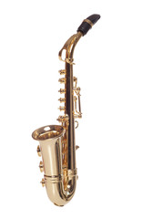 Naklejka premium Saxaphone musical instrument