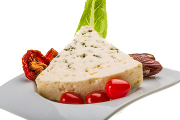 Spanish cheese with mould