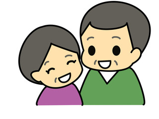 シニア　笑顔