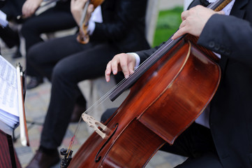 Playing Cello