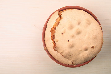 pie with a crisp, 