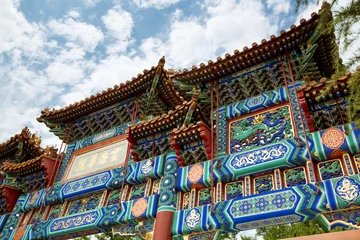 Poster Im Rahmen Beijing, Lama Temple - Yonghe Gong Dajie © lapas77