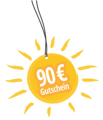 90 € Gutschein