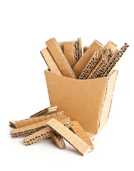 Fast food - cardboard french fries