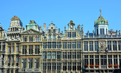 Crédence de cuisine en verre imprimé Bruxelles Grand Place de Bruxelles