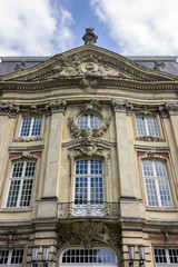 Fassade der Rückseite vom Schloss Münster