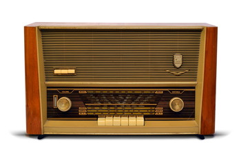 vintage valve radio