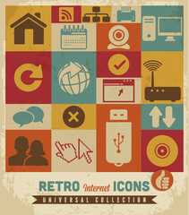 Internet icons set.Vector