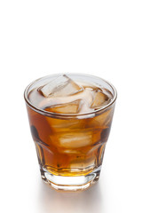 black tea with ice