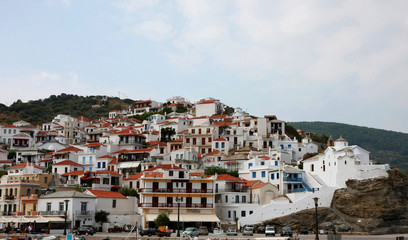 Obraz premium Skopelos town