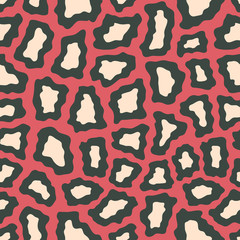 Seamless abstract animal pattern