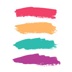 Bright grunge stripes for design