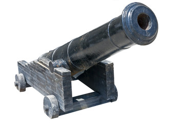 Old ship gun