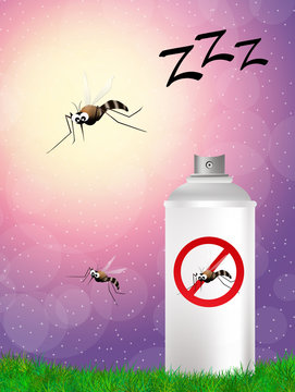 mosquito spray