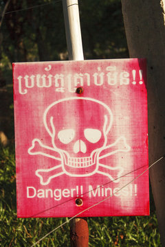 Landmine in Cambodia