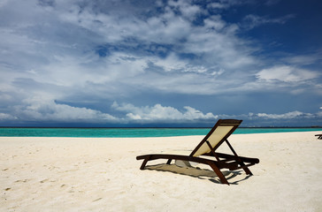 Beautiful beach at Maldives