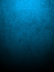 Blue grungy wall