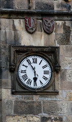 Clock tower - town hall in Prague