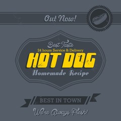 commercial hot dog