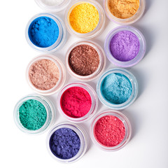 colorful mineral eyeshadows © Csák István