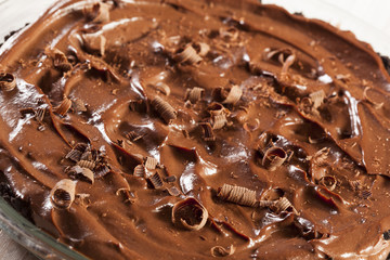 Homemade Chocolate Tofu Pie