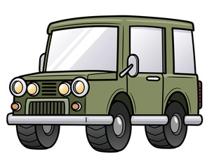 Vector illustration of cartoon car © sararoom