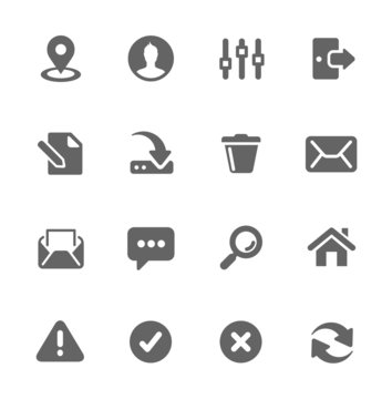 Interface icons
