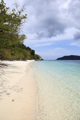 Fototapeta premium Beautiful tropical landscape. Lipe island, Thailand