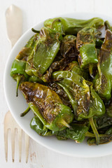 grilled green pepper