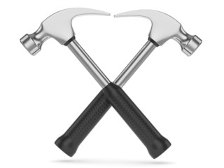 Crossed hammers